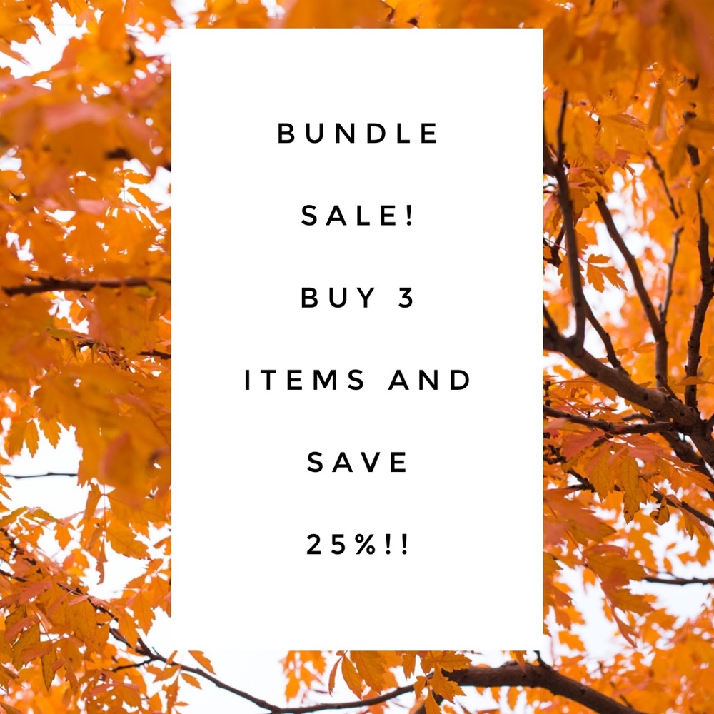 Create a bundle and save!